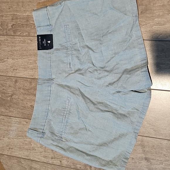 J. Crew Light Blue Jean Shorts - Picture 4 of 5